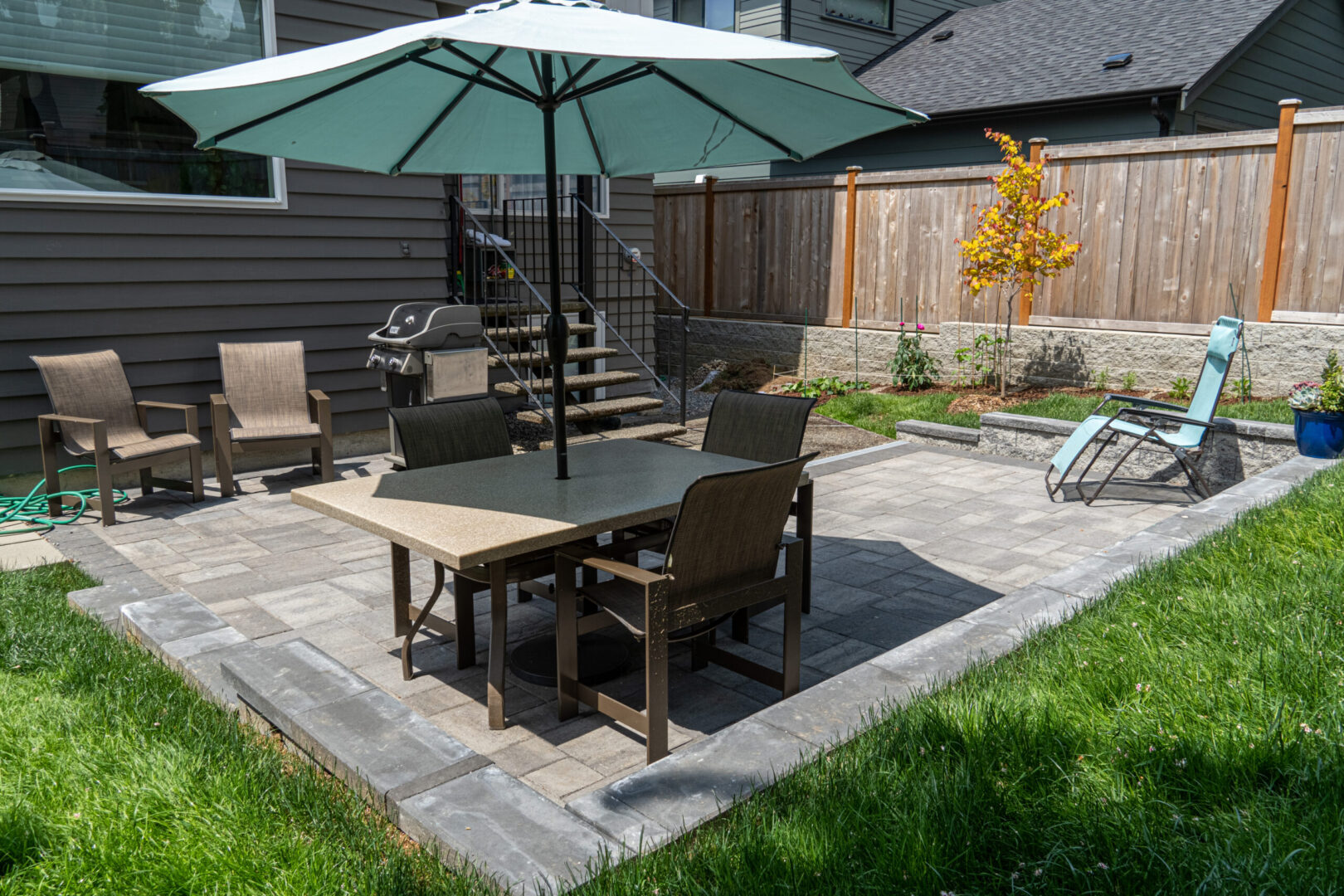 Outdoor Stone Patio