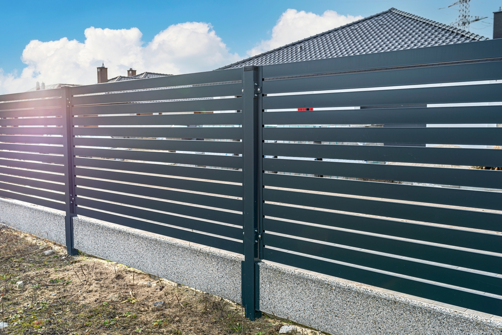 Steel fence